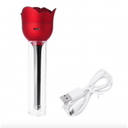 Портативный аромо-увлажнитель воздуха Роза (Красный)