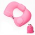 Надувная подушка Pictet Fino RH76 U-образная (Розовый)