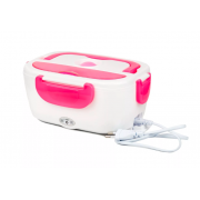 Контейнер для еды с подогревом Electronic Lunch Box от сети 220В (Розовый)