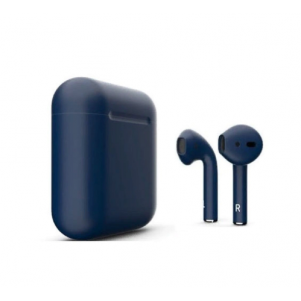 Беспроводные наушники True Wireless Stereo Mi12 сенсорные bluetooth 5.0 (Синие)