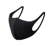 Неопреновая многоразовая маска Fashion Mask (Черная)