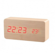 Настольные цифровые часы-будильник VST-862 (Бежевые)
