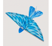 Летающая птичка с пультом дистанционного управления (Голубая)