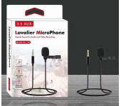 Микрофон с выходом Jack 3.5mm Lavalier GL-119 (Черный)