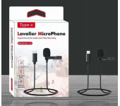 Микрофон с выходом USB Type-C Lavalier GL-121 (Черный)