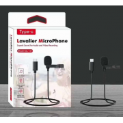 Микрофон с выходом USB Type-C Lavalier GL-121 (Черный)