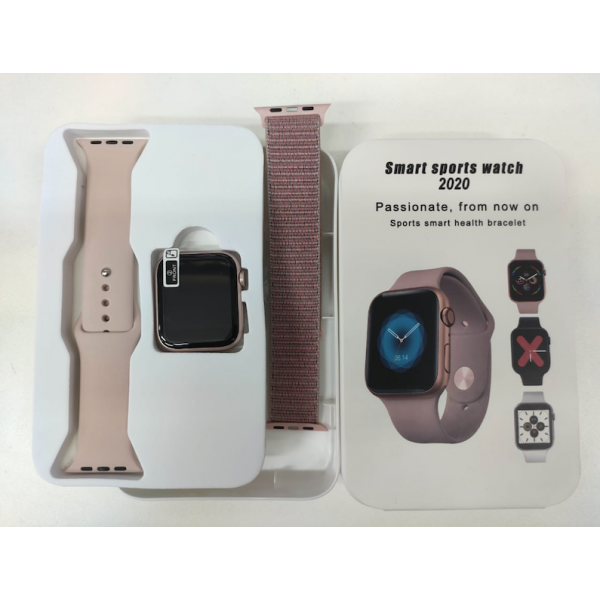 Умные часы Smart Watch i7s (Розовые)