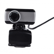 Веб-камера 517 Full HD 1080P (Черно-серебряная) 