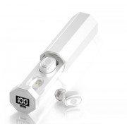 Bluetooth наушники True Wireless Stereo-201 (Белые)
