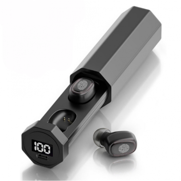 Bluetooth наушники True Wireless Stereo-201 (Черные)