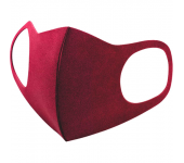 Неопреновая многоразовая маска Fashion Mask (Бордовая)