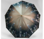 Зонт женский автоматический Pasio 119-14 (Зелено-коричневый)