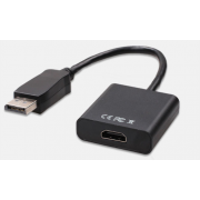Адаптер переходник DisplayPort to HDMI Adapter (Черный)