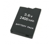Аккумулятор для игровой приставки PSP 1000 Slim Replacement Battery Pack 3.6v 2400 mah (Черный) 