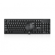 Беспроводной набор клавиатура + мышь Jeqang JW-8300 (Черный)