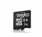 Карта памяти TranYoo C10 Micro SD класс 10, 4 Гб (Черная)