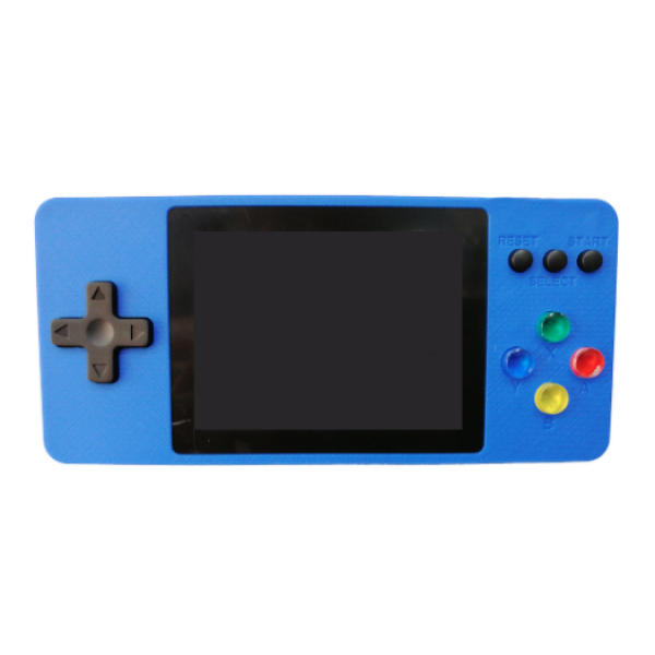 Портативная приставка Game Box + Plus K8 500 в 1 с джойстиком (Синяя)