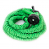 Растягивающийся садовый шланг с насадкой-распылителем Magic hose 75 метров (Зеленый)