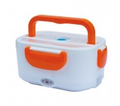 Ланч бокс с подогревом от прикуривателя контейнер для еды Car Electric Lunch Box (Оранжевый)