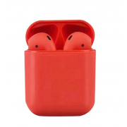 Беспроводные наушники i18 True Wireless Stereo Bluetooth 5 (Красный)