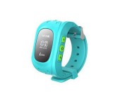 Умные часы Smart Watch Q50 с GPS трекером (голубой)