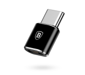Переходник Baseus USB to Type-C на USB Type Micro CAMOTG-01 (Черный)