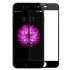 Защитное 3D 5D-20D стекло полноэкранное Premium для iPhone 7 iPhone 8 iPhone SE 2020 4,7 дюймов (Черный)
