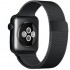 Ремешок Milanese Loop для Apple Watch 42 44 мм (Черный)