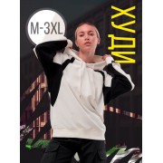 Худи оверсайз кофта с капюшоном XL