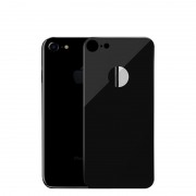 Защитное стекло 3D на заднюю панель корпуса для iPhone 7 iPhone 8 (Черный)
