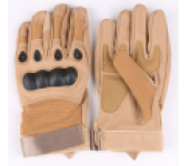Тактические треккинговые перчатки Без Тачскрина мужские (Бежевый) размер M
