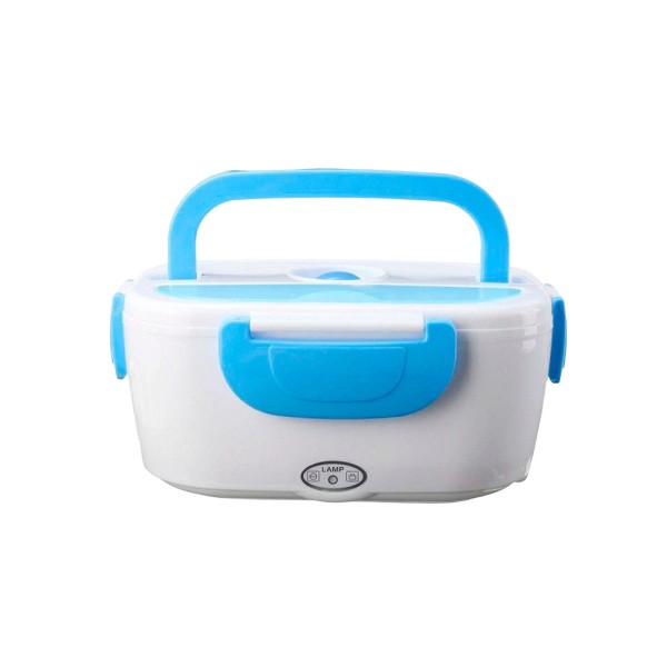 Ланч бокс с подогревом от сети контейнер для еды Electric Lunch Box (Голубой)