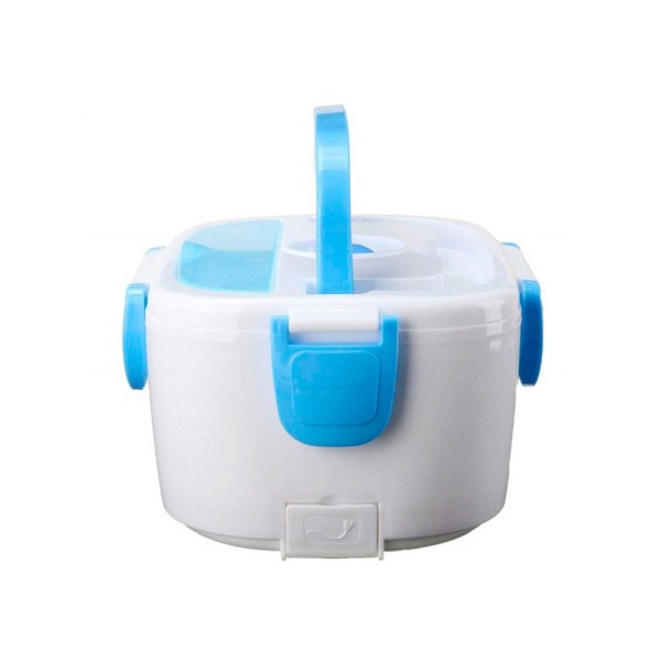 Ланч бокс с подогревом от сети контейнер для еды Electric Lunch Box (Голубой)