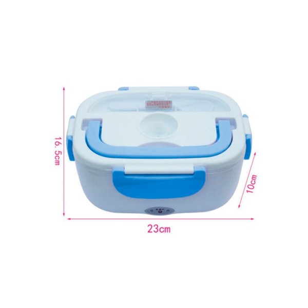 Ланч бокс с подогревом от сети контейнер для еды Electric Lunch Box (Голубой)