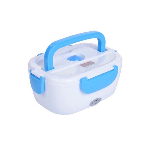 Ланч бокс с подогревом от сети контейнер для еды Electric Lunch Box (Голубой)