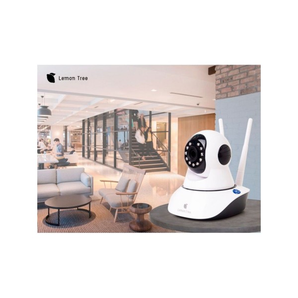 Беспроводная IP камера wifi Lemon Tree Intelligent Camera HD V380-Q5 1.3 мегапикселя (белый)