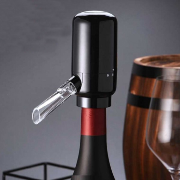 Электрический аэратор-диспенсер Electric Wine aerator and dispenser (Черный)