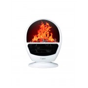 Портативный электрообогреватель Flame Heater (Белый)