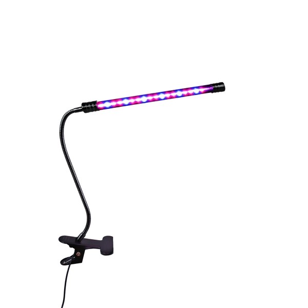 Светодиодный LED фито-светильник c 1 лампой (Черный)