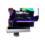 Светодиодный RGB светильник Эквалайзер RA1066 (Черный) УЦЕНКА