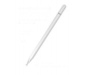 Дисковый стилус для сенсорных экранов ORIbox Universal Stylus Pencil серия Precision 2 в 1 (Белый)