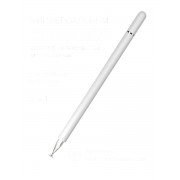 Дисковый стилус для сенсорных экранов ORIbox Universal Stylus Pencil серия Precision 2 в 1 (Белый)