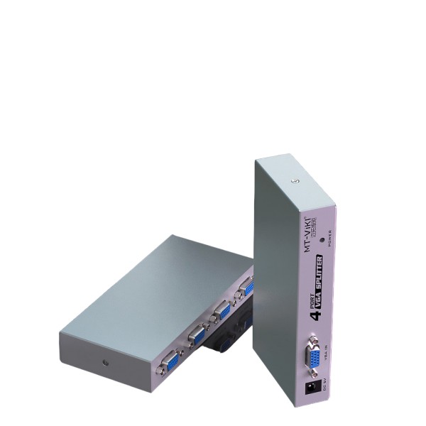 4-портовый разветвитель VGA 15HDF 150MHz Metal (Серебристый) 