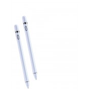 Стилус-карандаш для смартфонов и планшетов Smart Pencil 2 шт (Белый)