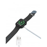 Беспроводное зарядное устройство Qi с магнитным креплением для Apple Watch 2 шт (Белый)