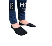 Мужские носки следки Ланмень размер 41-47 2 пары (Черные)