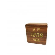 Настольные цифровые часы-будильник VST-872S (Коричневый)