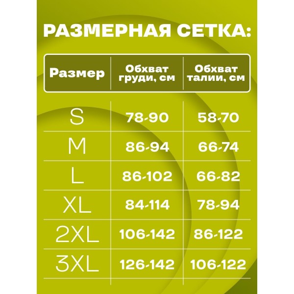 Фиксирующий корсет для спины Get Relief of Back Pain размер 3XL 3 шт