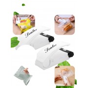 Мини запайщик пакетов Super Sealer 2 шт (Белый)