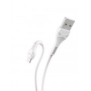 Кабель USB - MicroUSB HOCO X37 2,4A 1м 2 шт (Белый)